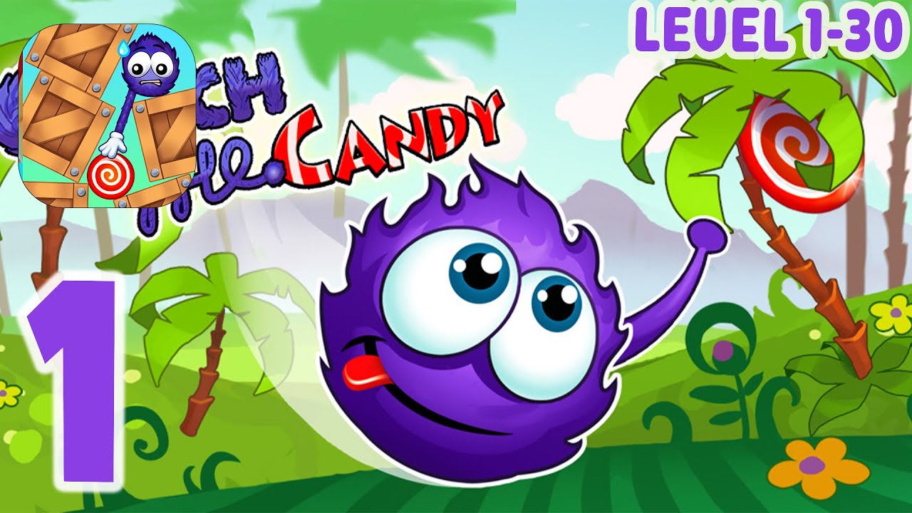 Catch the Candy: Fun puzzles - (Level 1-30) - Gameplay Walkthrough Part #1