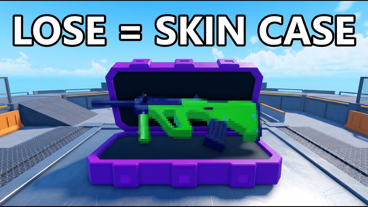 I Unboxed a SKIN CASE Every Time I LOSSED In Roblox Rivals!