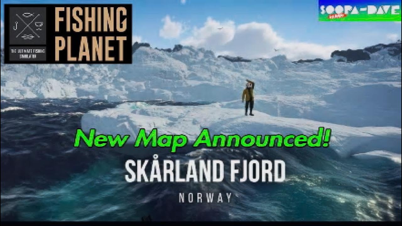 New Map Announced Skarland Fjord Norway Fishing Planet
