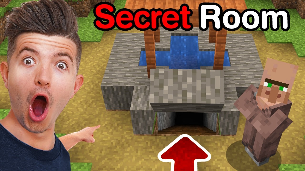 Я нашел самую редкую секретную комнату в Minecraft!