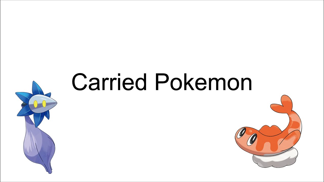 A PowerPoint about Carried Pokemon