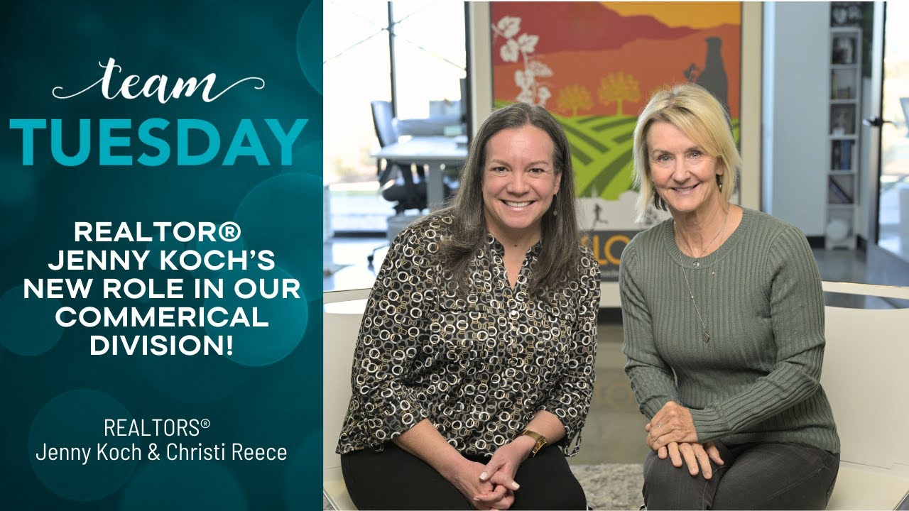 Team Tuesday - REALTOR® Jenny Koch - Commercial Division - January 27, 2026