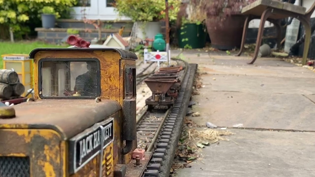 Scrap metal train - Well Weathered Wednesday