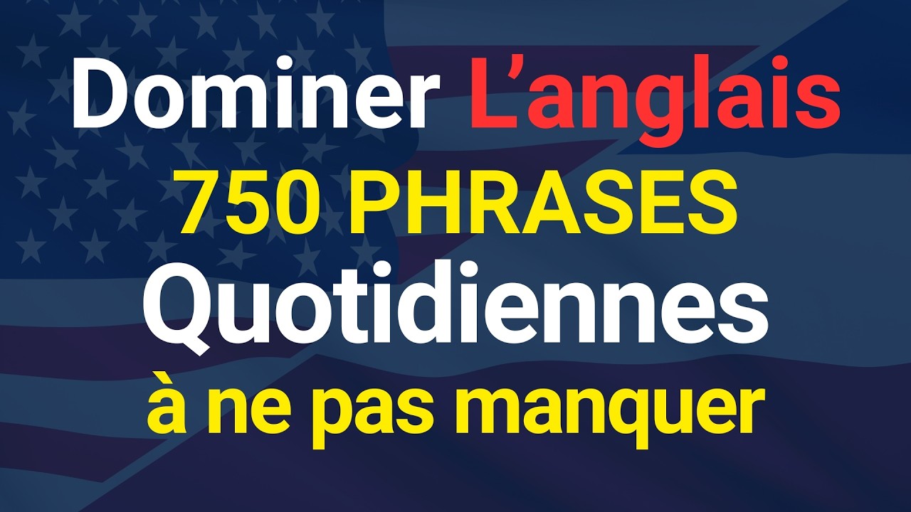 🤯 SI vous connaissez ces PHRASES, votre ANGLAIS est EXCELLENT🧠 APPRENEZ L'ANGLAIS RAPIDEMENT ✨