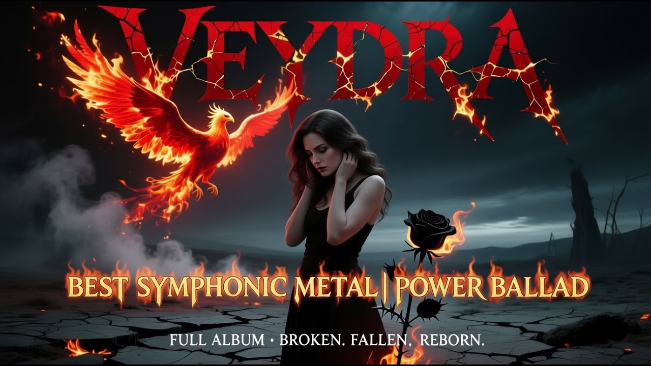 VEYDRA - ALBUM: Veins of the Moon VOL.3 | Cinematic Gothic Metal Official Lyric Video Symphonic Rock