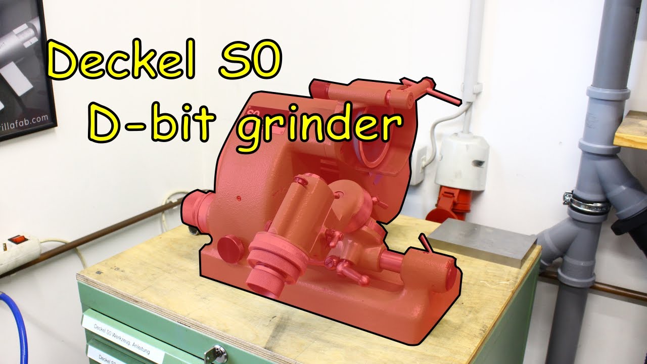 Deckel S0 d-bit grinder