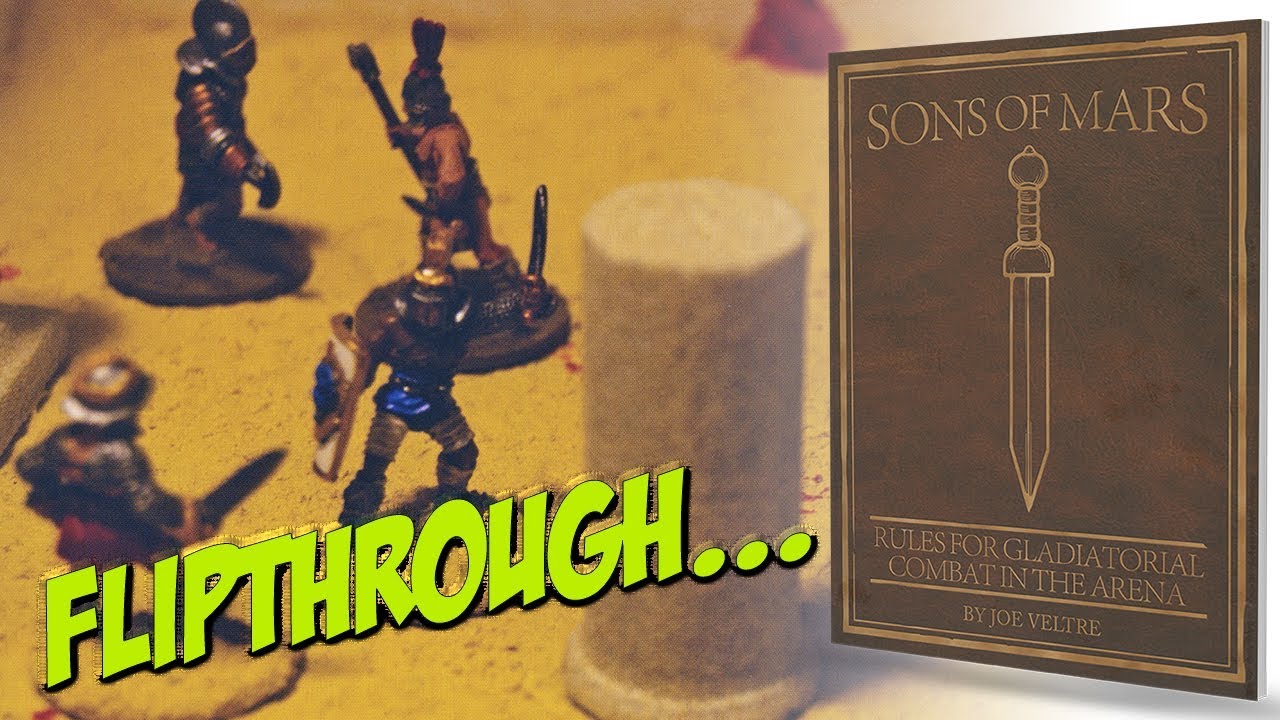 Sons of Mars - Rules for Gladiatorial Combat In The Arena | Flipthrough