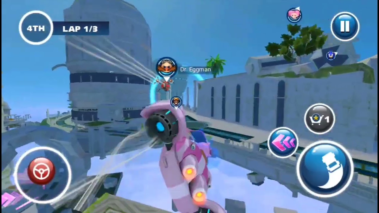 Sonic Racing Transformed(android) kinda unused race track 1/4