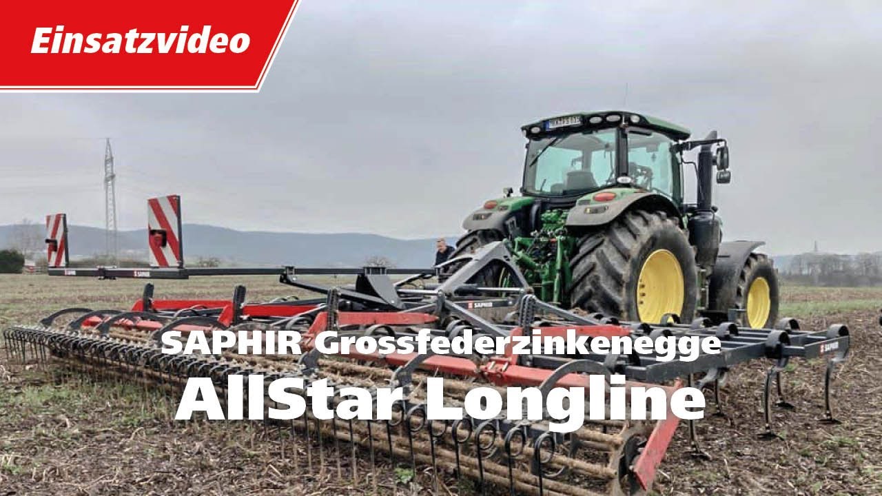 SAPHIR Grossfederzinkenegge AllStar Longline