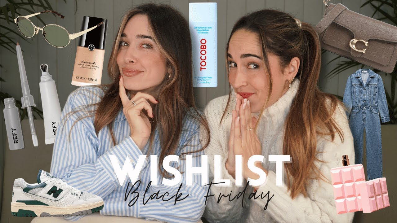 Nuestra Wishlist para BLACK FRIDAY💸 | Ropa, cosmética, makeup y accesorios🙌🏻