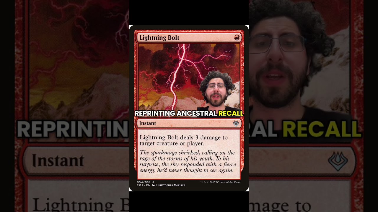 They REPRINTED ANCESTRAL RECALL? #mtg #mtgcommander #mtgcommunity #edh #commander #mtgarena #mtga