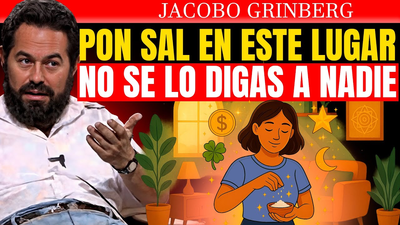 Coloca Sal AQU&Iacute; Esta Noche y ACTIVA la ENERG&Iacute;A de la FORTUNA &ndash; Ritual Revelado por Jacobo Grinberg