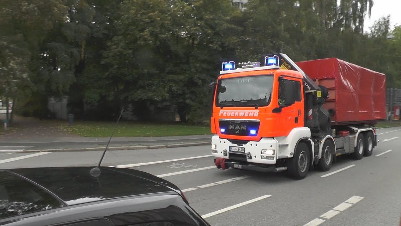 Löschzug + WLF BF Kiel Hauptwache