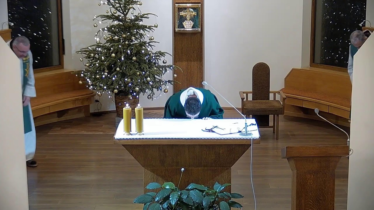 16.1.2026 Piatok - svätá omša (18.00) - kazateľ br. Paweł Wojnowski, OCD