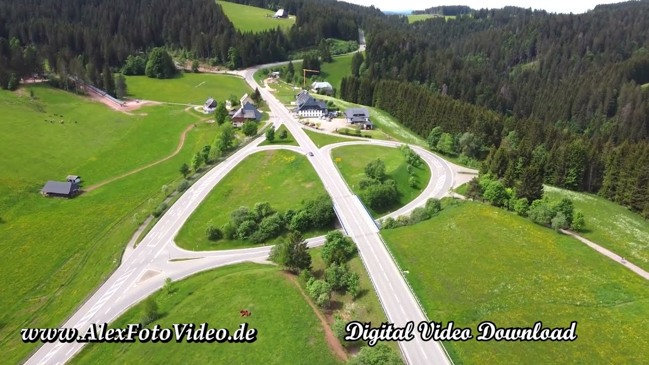 Digital video download for sale, Road in Black Forest, Germany