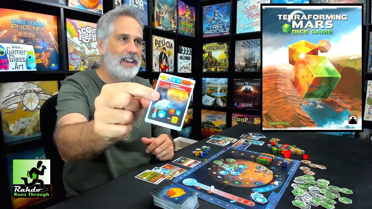 Terraforming Mars: Dice Game | Rahdo's Prototype Thoughts