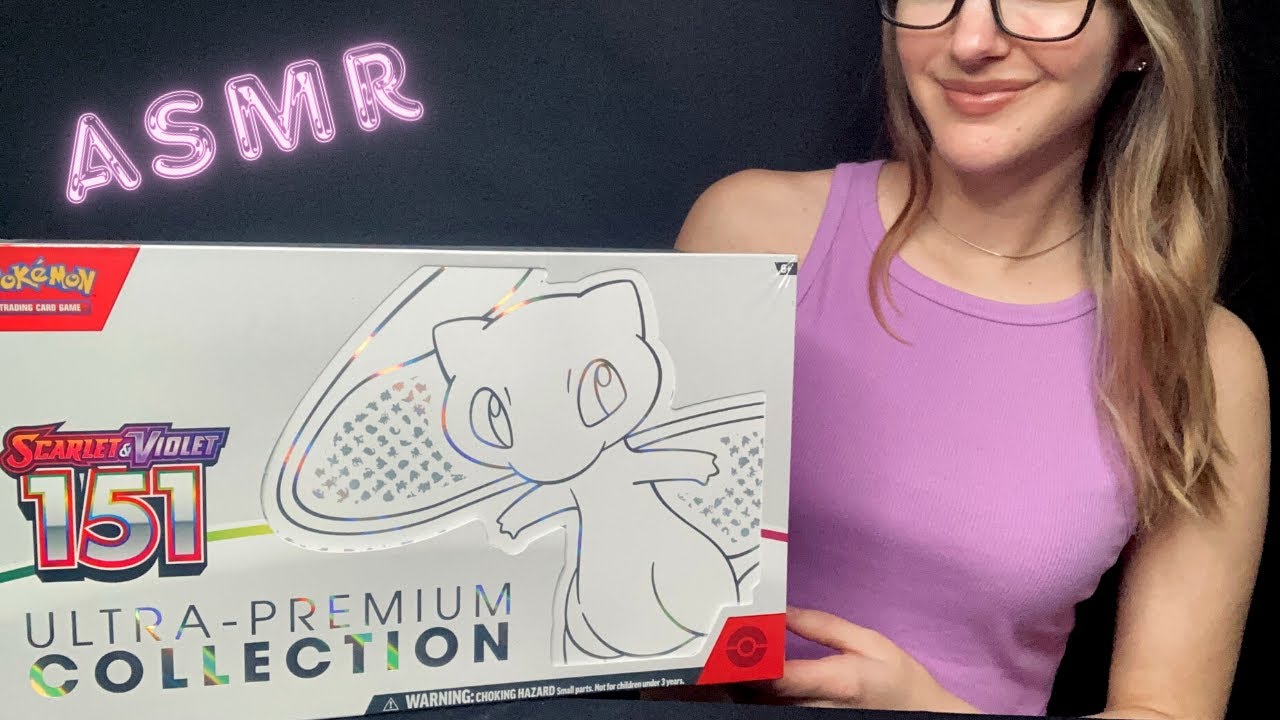 Pokemon 151 Ultra Premium Collection Box Opening l ASMR Card Sounds, Soft Spoken, Unintentional