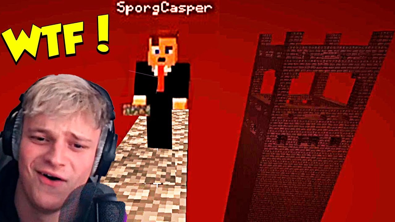 CASPER OG JEG FINDER ET TÅRN I NETHER!