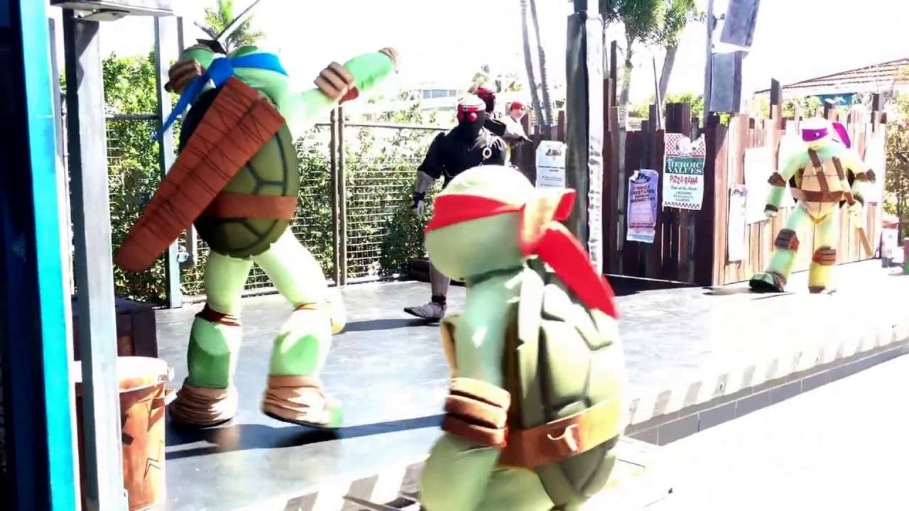 Gold Coast | Sea World - TNMT Teenage Mutant Ninja Turtles Show