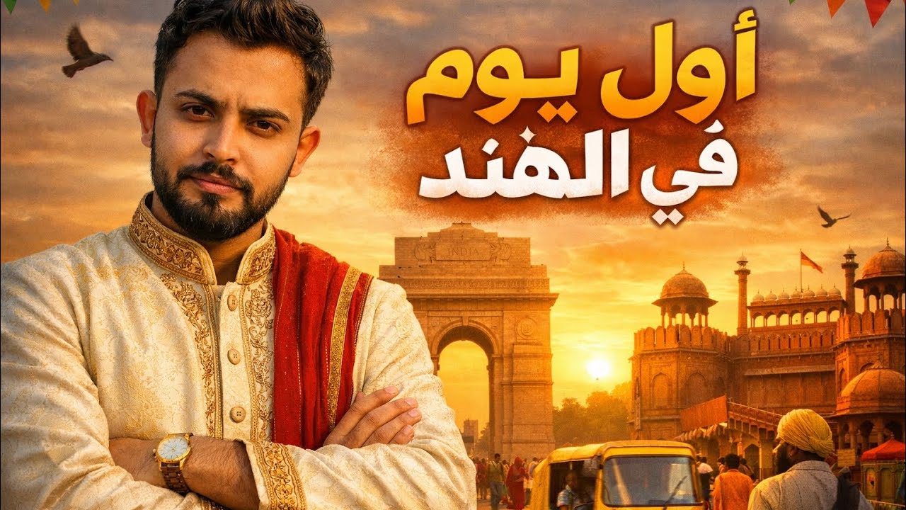 اول يوم في الهند - نيودلهي ابدا ما توقعتها كذي !! New delhi india 🇮🇳🤯