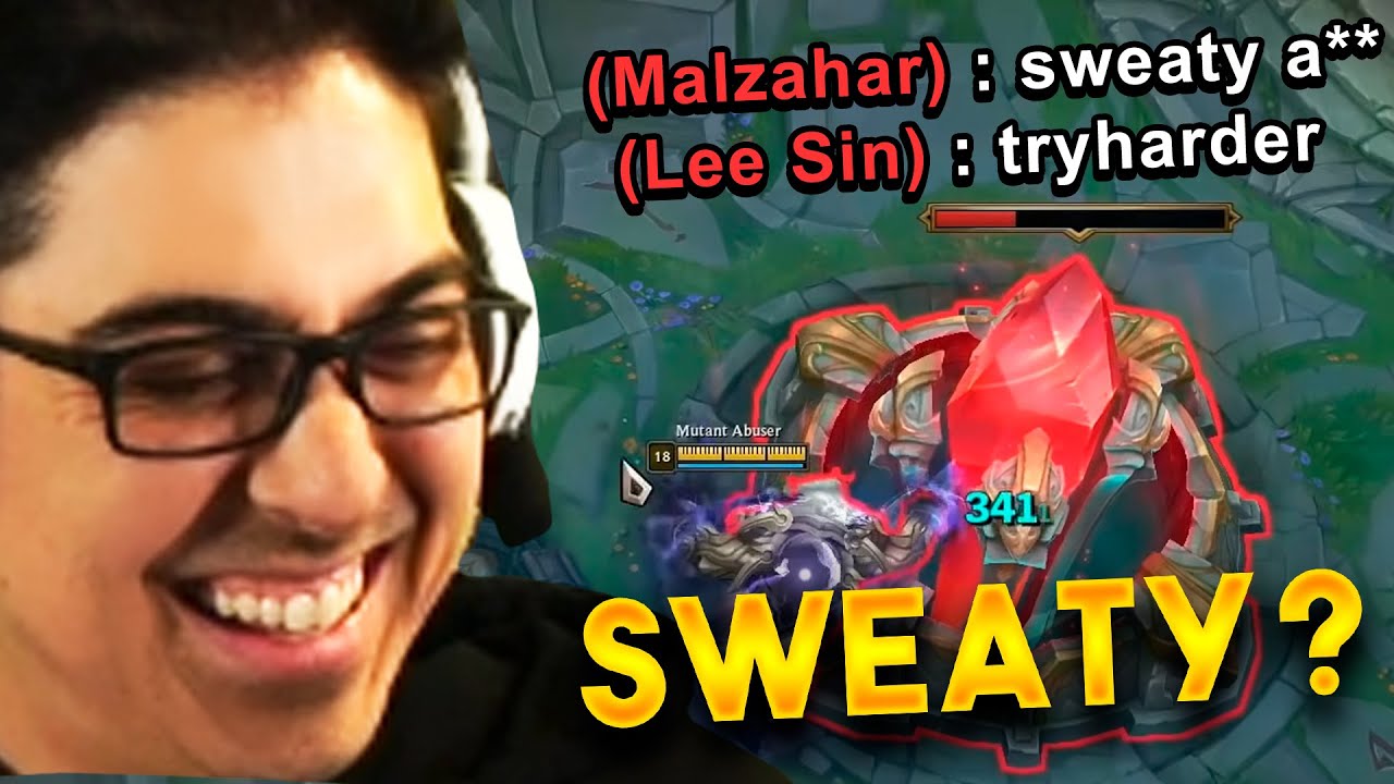 THEY CALLED ME SWEATY FOR RUNNING IT DOWN LOL