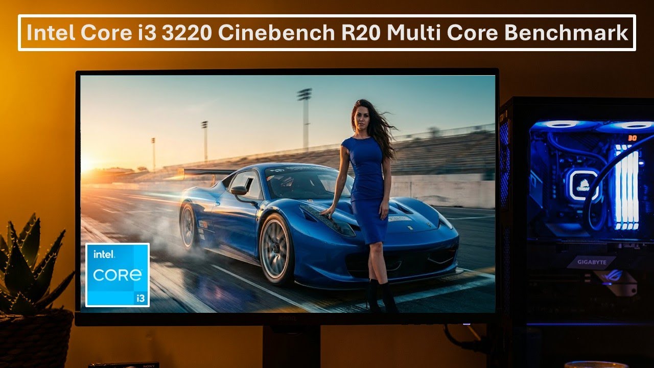 Intel Core i3 3220 - Cinebench R20 - Multi Core Benchmark