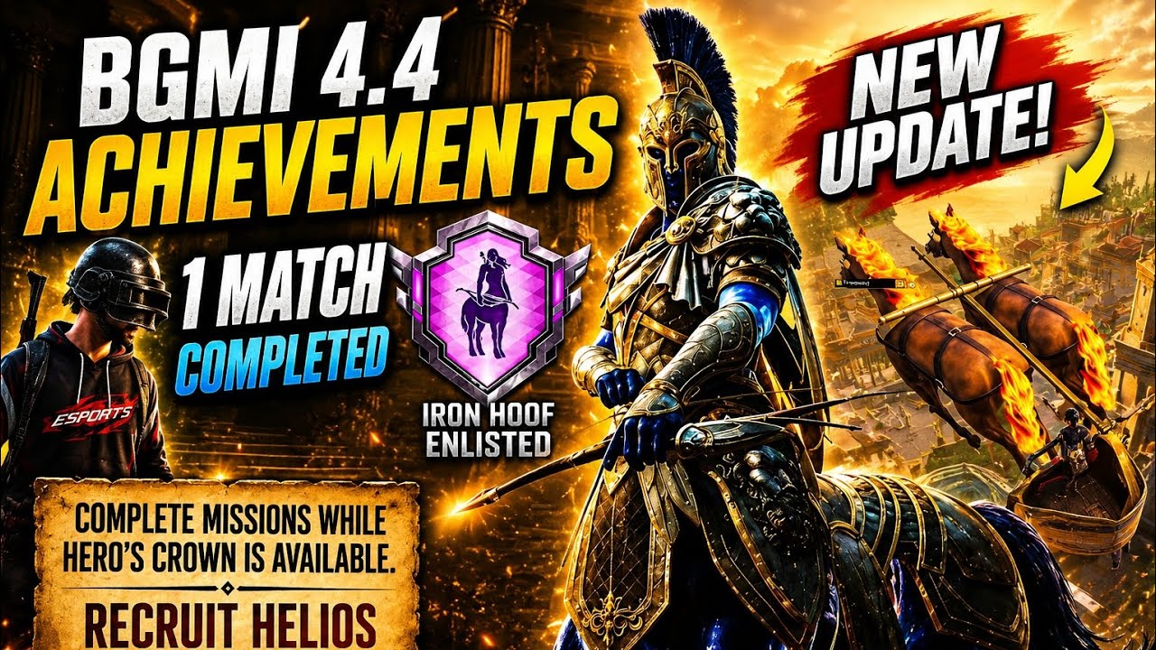How to complete Helion Trial mission update 4.4 achievements #pubgmobile