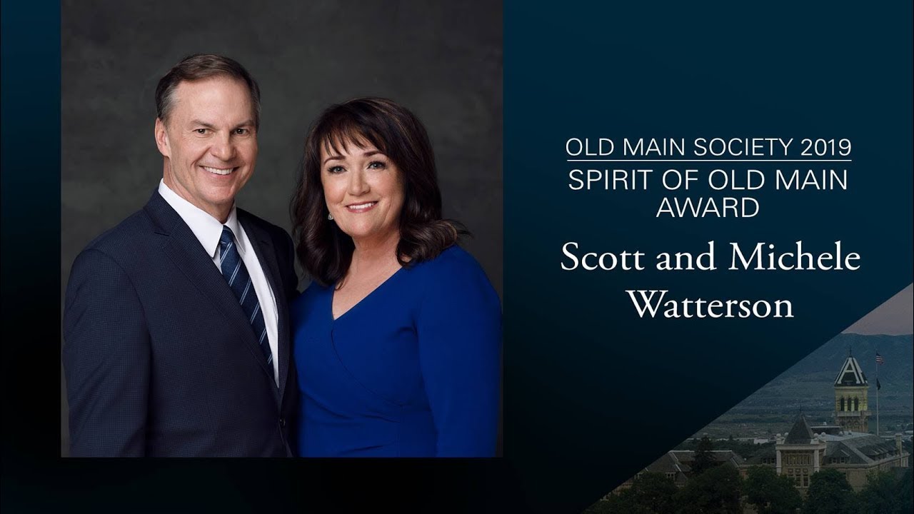 Премия Spirit of Old Main 2019 года &mdash; Скотт и Мишель Уоттерсон