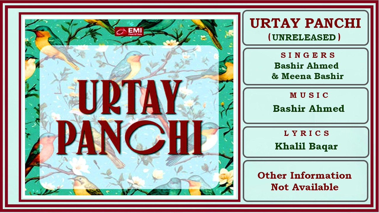 Mujh Ko Dhoondeyn Ge Geeton Kay Sargam - Bashir Ahmed -  Film Urtay Panchi