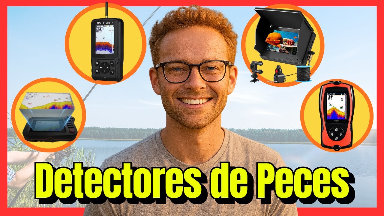 🎣 Los 4 mejores DETECTORES DE PECES BARATOS de Amazon [2025] ¿Cuál Comprar? ✅ Sonar