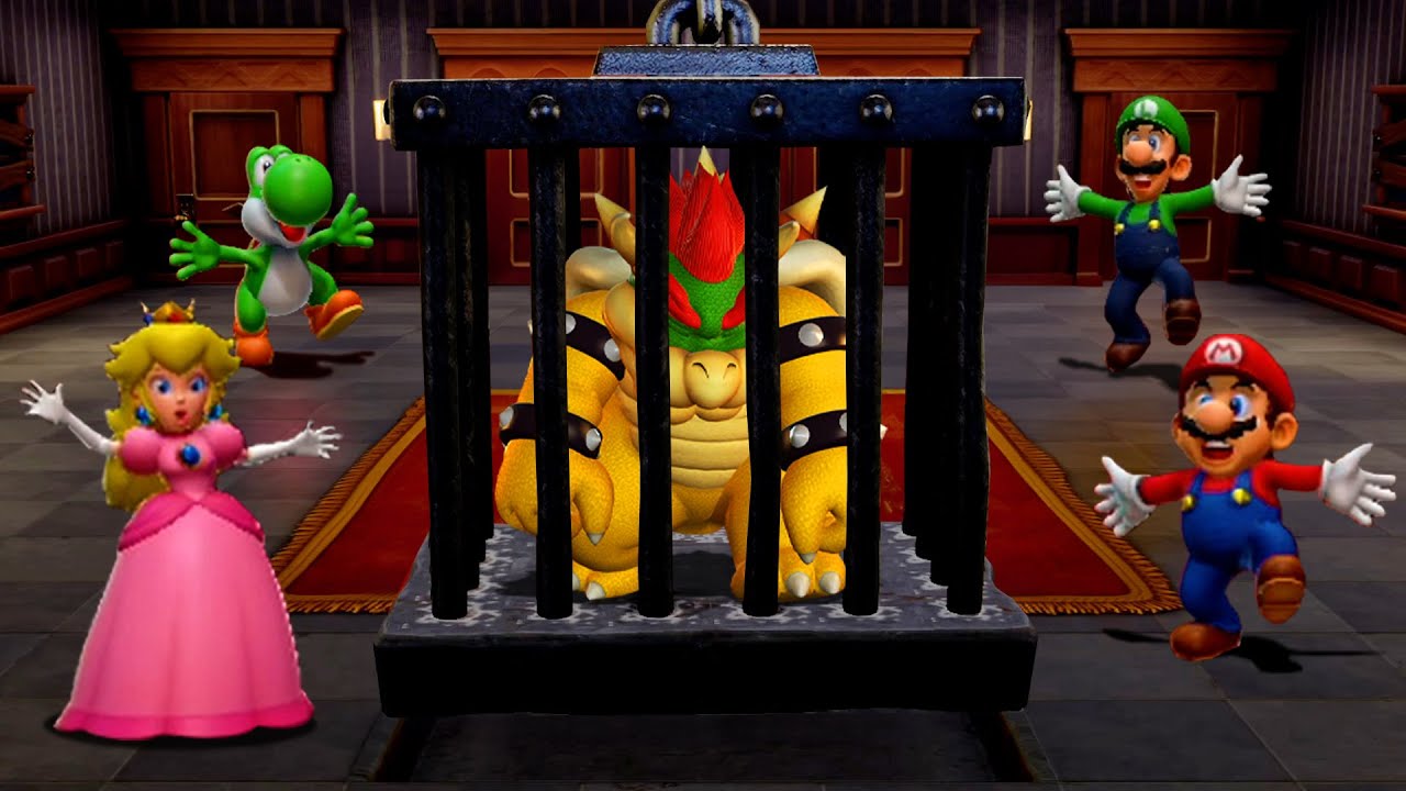 Super Mario Party Jamboree Minigames - Yoshi Vs Peach Vs Mario Vs Luigi (Master Difficulty)