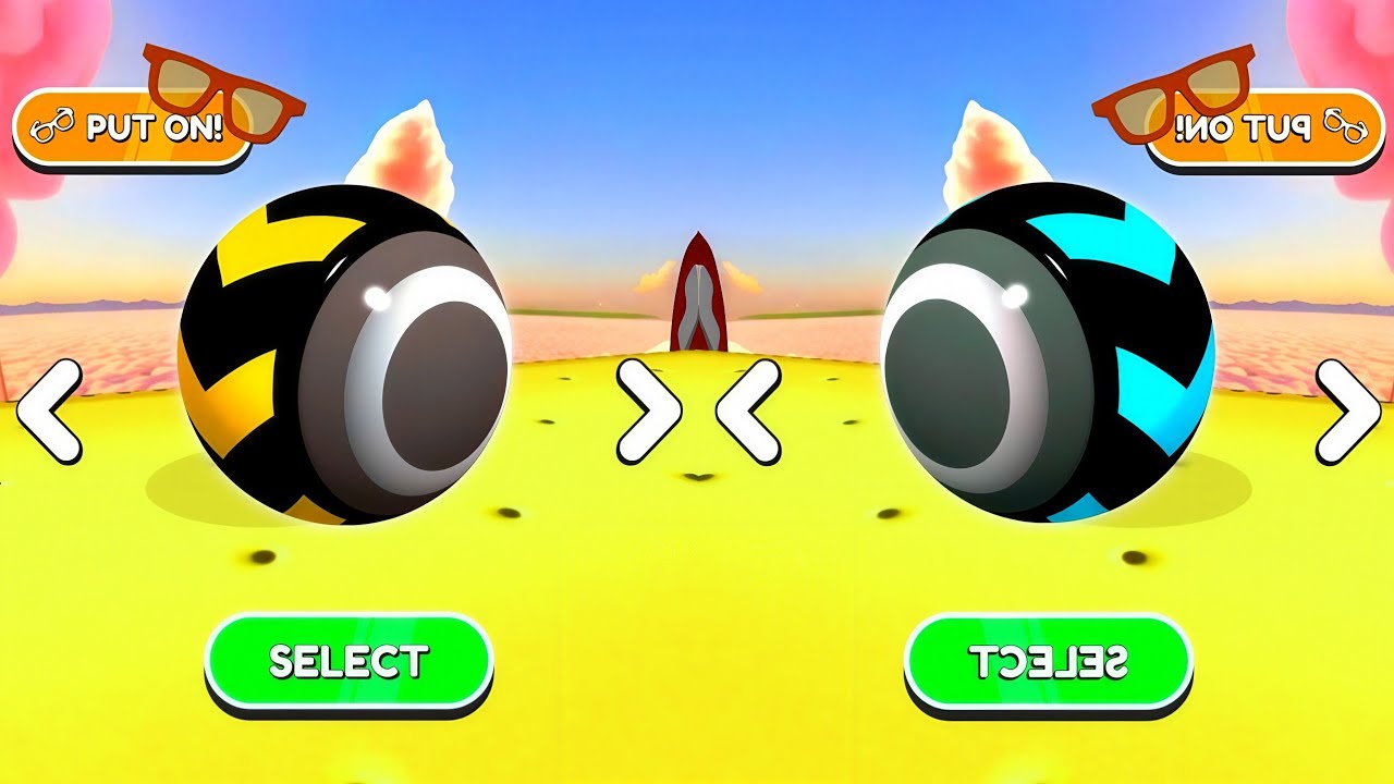 🟡➕⭕Sky Rolling Ball 3D Vs Reversed Gameplay SpeedRun Max Level 398