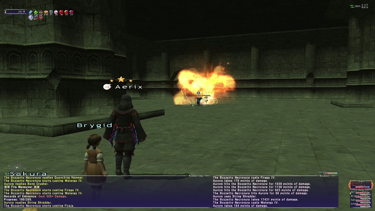 FFXI - PUP Solo『Poroggo Ambuscade: Very Difficult (Bozzetto Necronura) 』