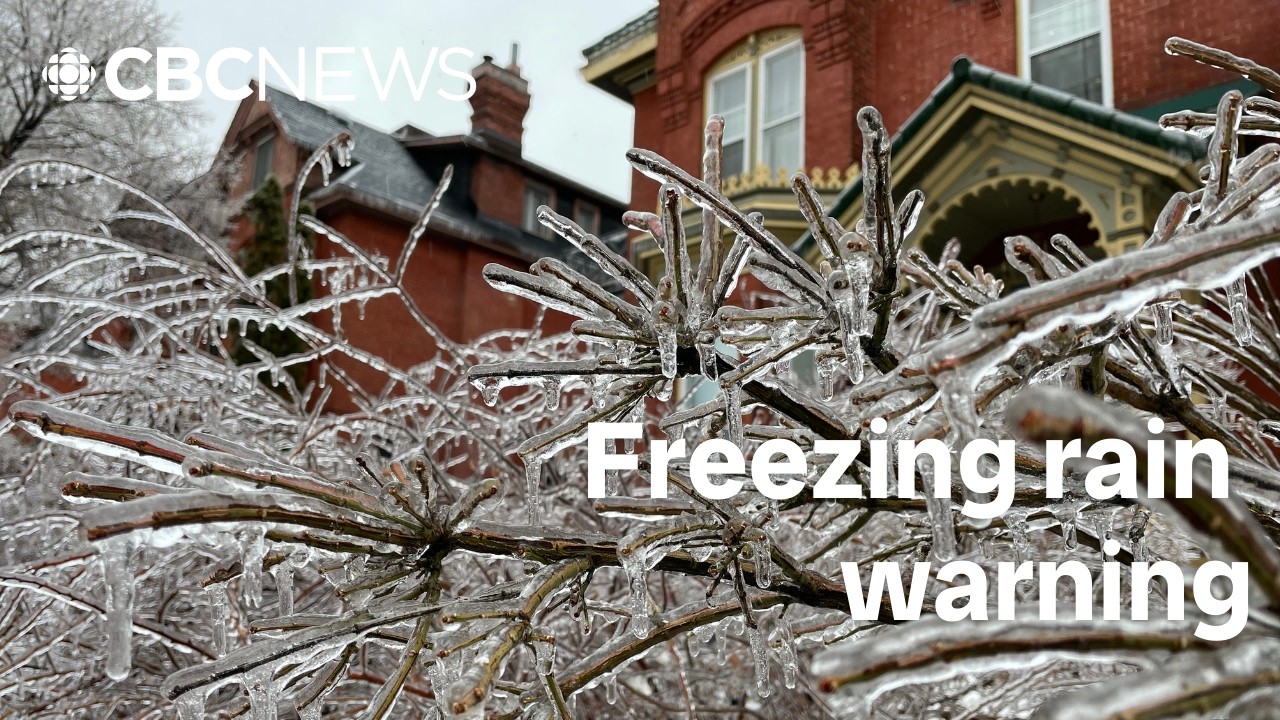 How Ottawa's freezing rain warning might play out according to Environment Canada