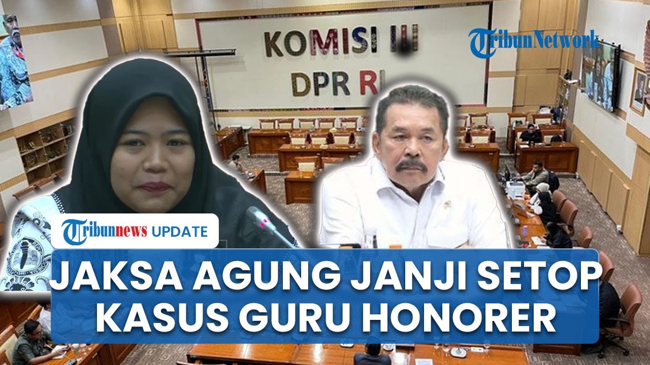 DPR Riuh Beri Aplaus Jaksa Agung yang Janji Setop Kasus Guru Tersangka Cukur Rambut Siswa di Jambi