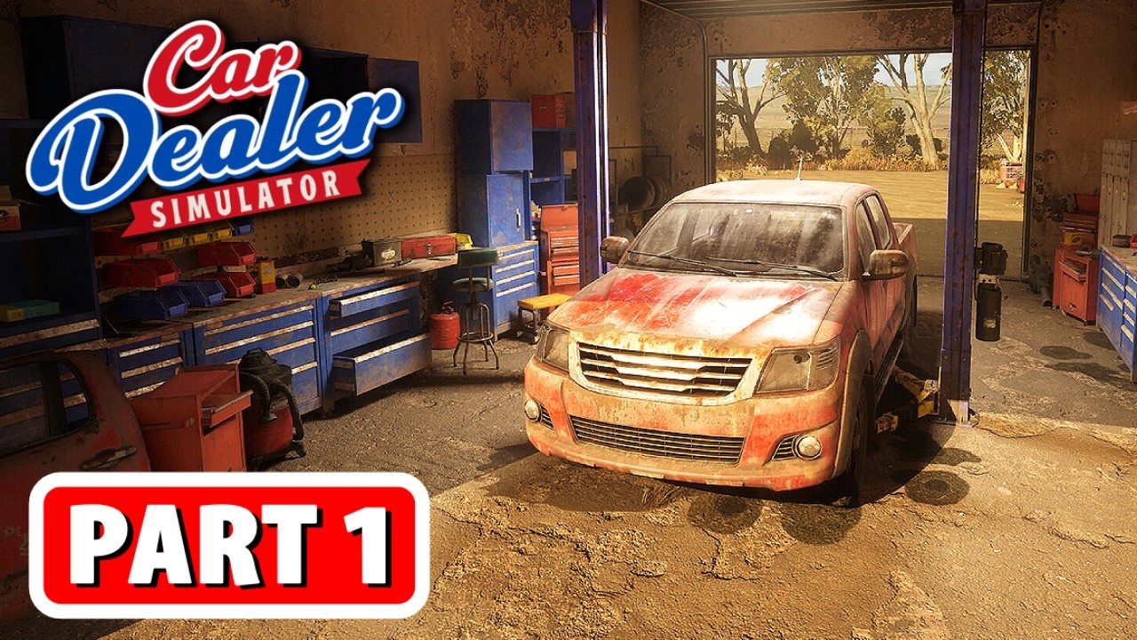 CAR DEALER SIMULATOR Gameplay Walkthrough Part 1 - FULL GAME (No Commentary)