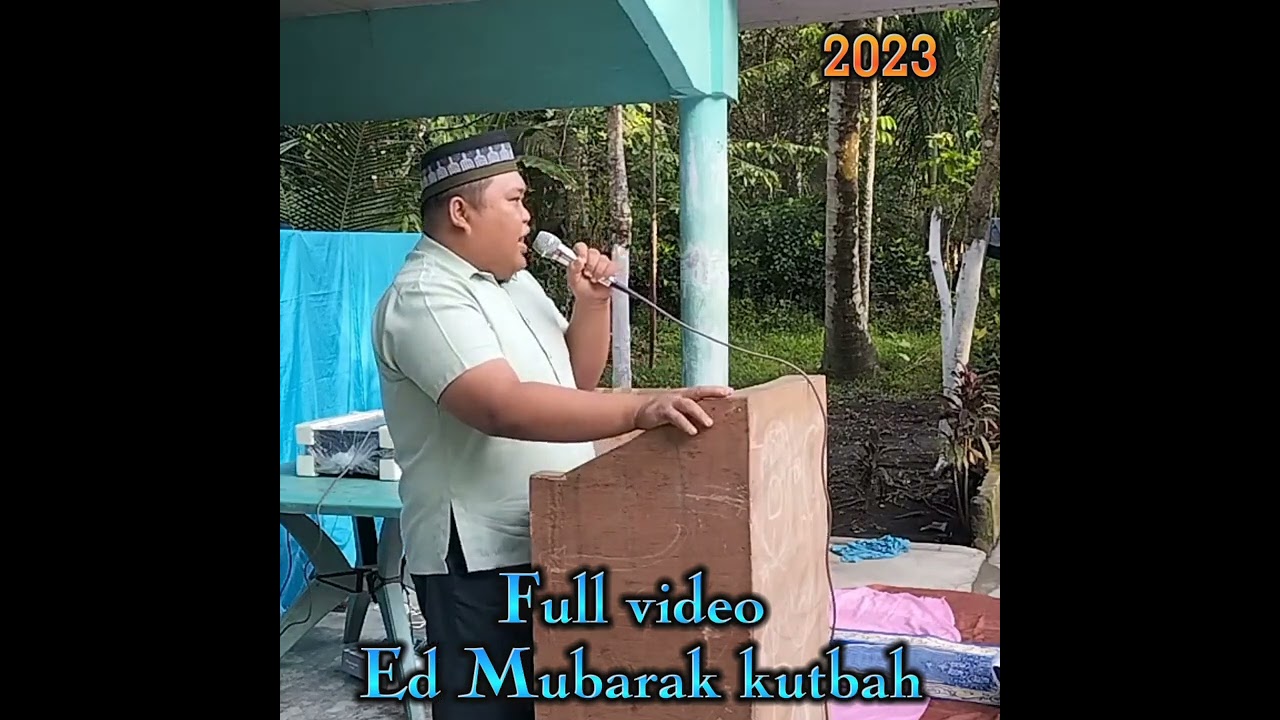 #maranaowasyat  Eid Mubarak Kutbah  Uz.  Naim Sarip Alinaser  Brgy. Lumbac Balabagan Lanao del sur.