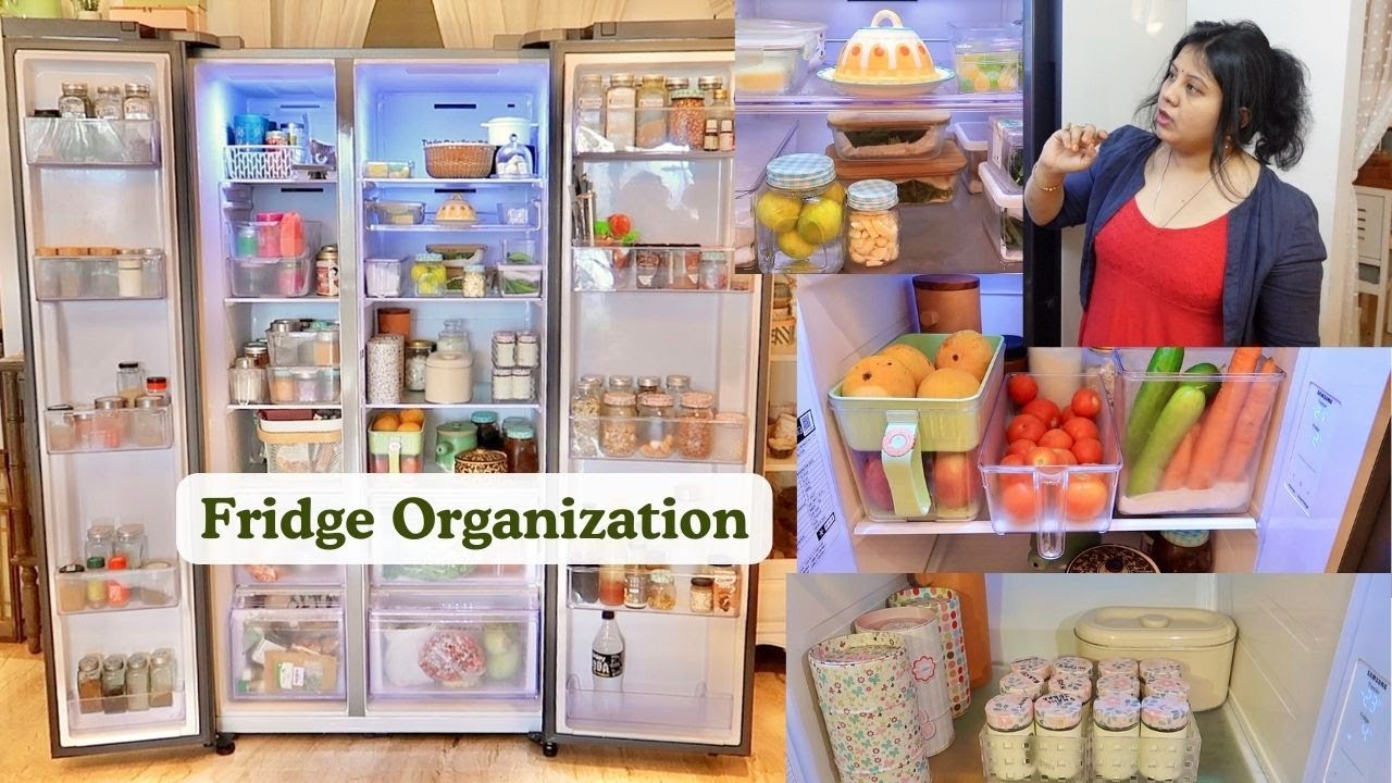Best Way To Organize Indian Fridge | Organization Ideas, Tips & Tour | How To Organize Refrigerator
