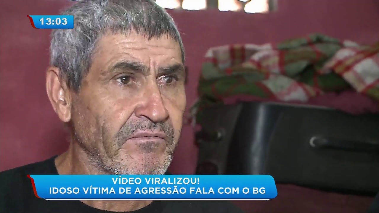 Popula&ccedil;&atilde;o se mobiliza para ajudar idoso agredido em Matinhos