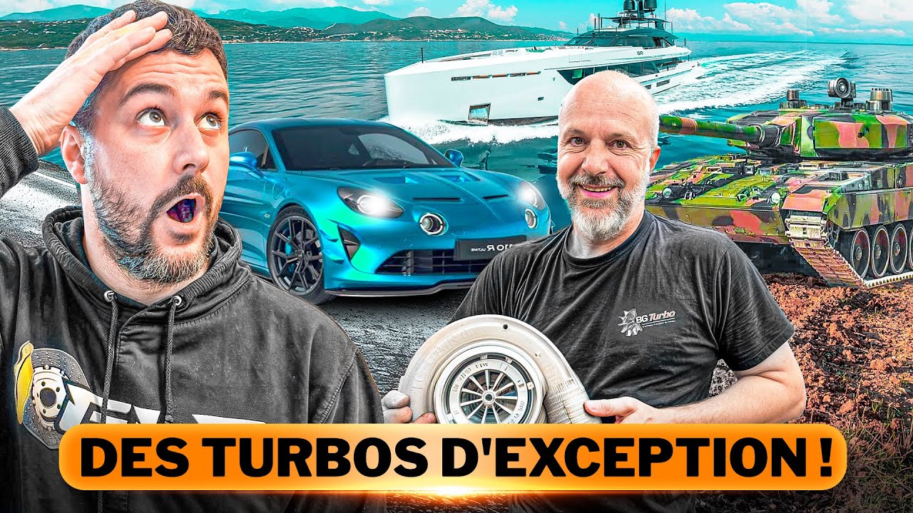 Il fabrique les turbos de l’Alpine A110 R Ultime… immersion chez BGTurbo ! (Des Turbos de DINGUE)
