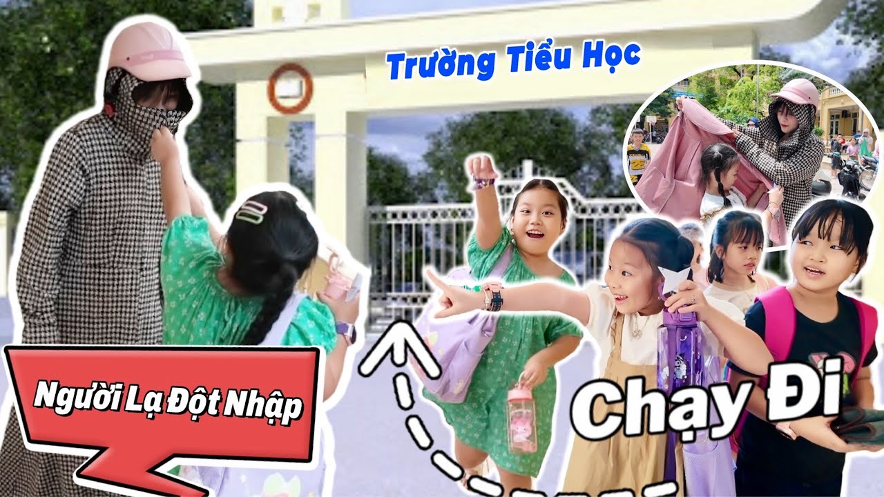 Mẹ Hằng Ngụy Trang Đến Trường Đón Em Quỳnh Nhi Đi Học