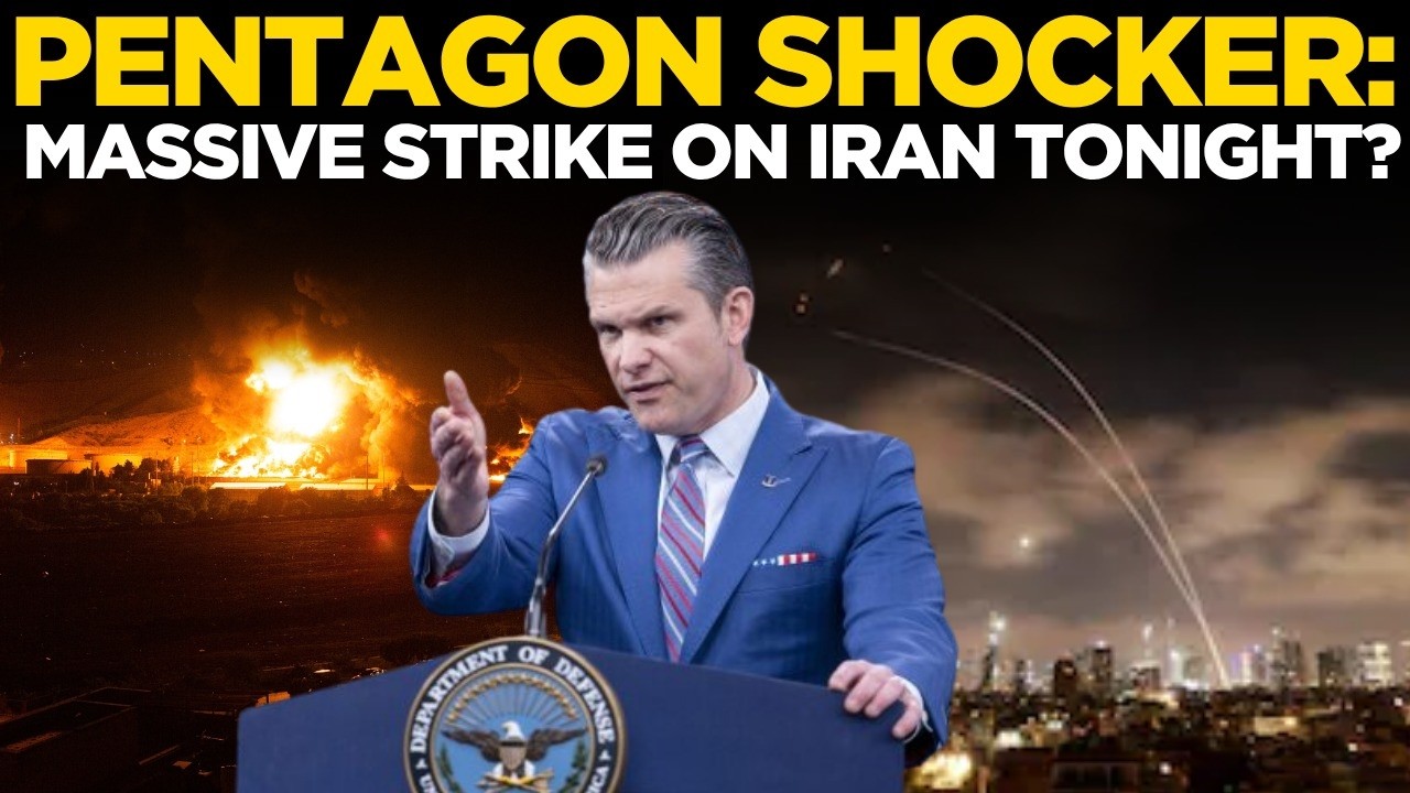 LIVE: US Military Ready to Strike Iran Tonight? Pentagon Mega War Speech LIVE | Pete Hegseth LIVE