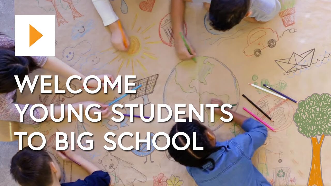 Welcome Young Students To Big School