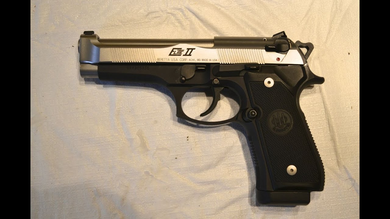 Beretta Elite II (Brigadier) 9mm Pistol
