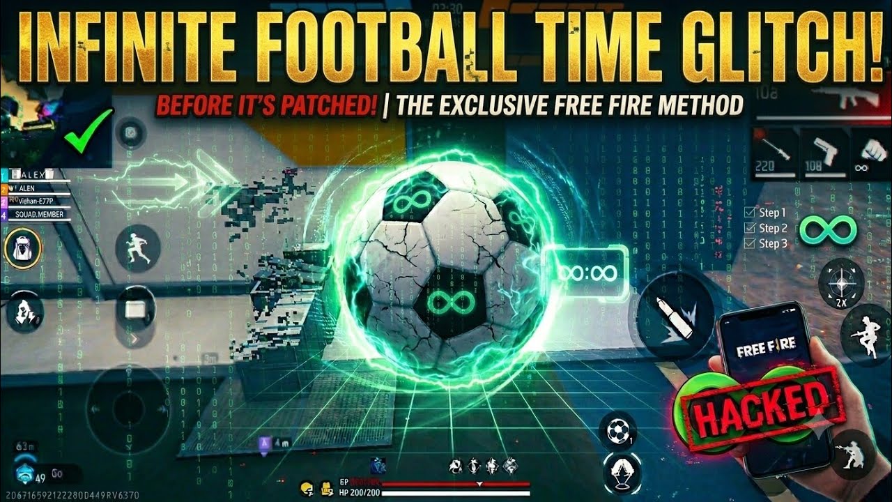 Free fire new football hack technique🤫 