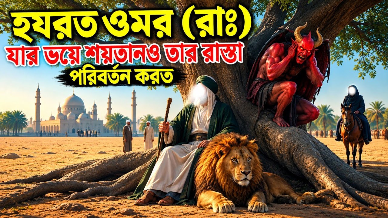 হযরত ওমর (রাঃ) এর বিস্ময়কর জীবনী | Umar Ibn Khattab (RA) Bangla Islamic Story | প্রশান্তির পথে
