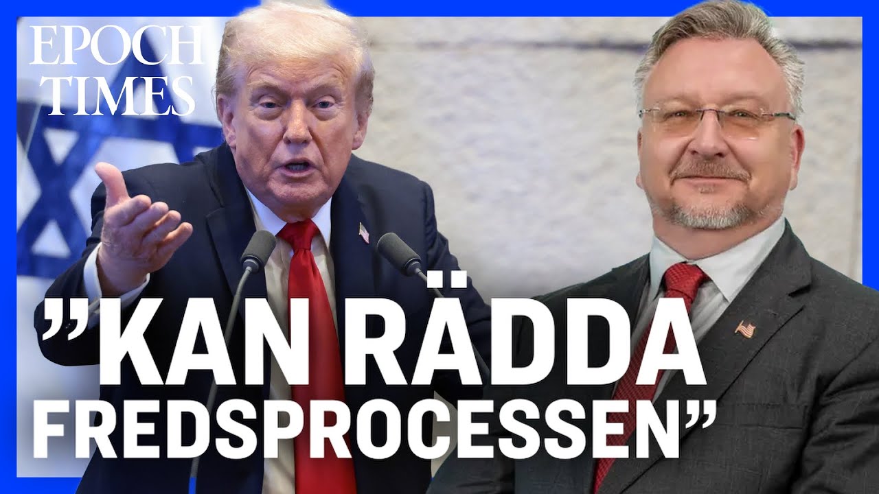 Edwardsson: USA:s tydliga varning till Israel kan rädda freden