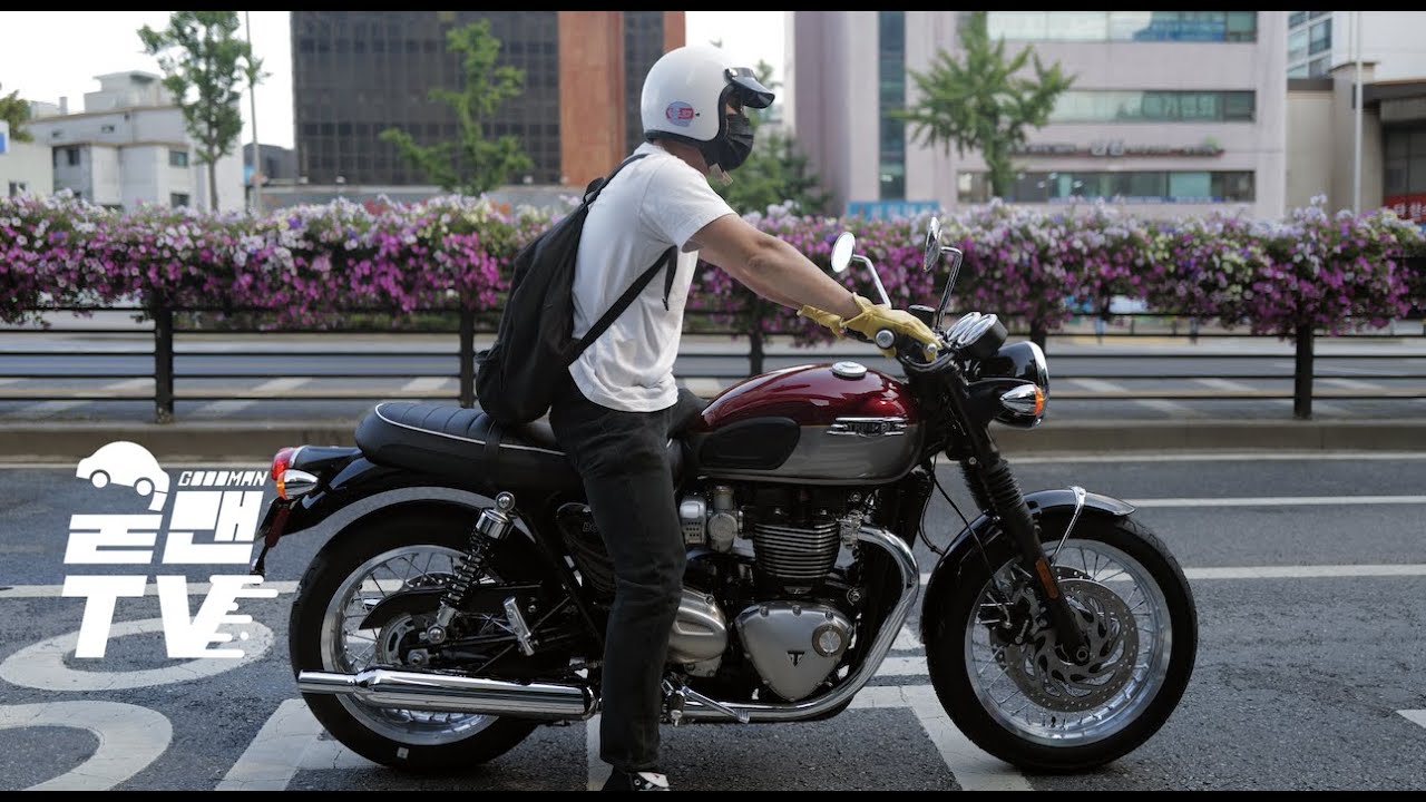 트라이엄프 본네빌 T120 레드 신차 출고기