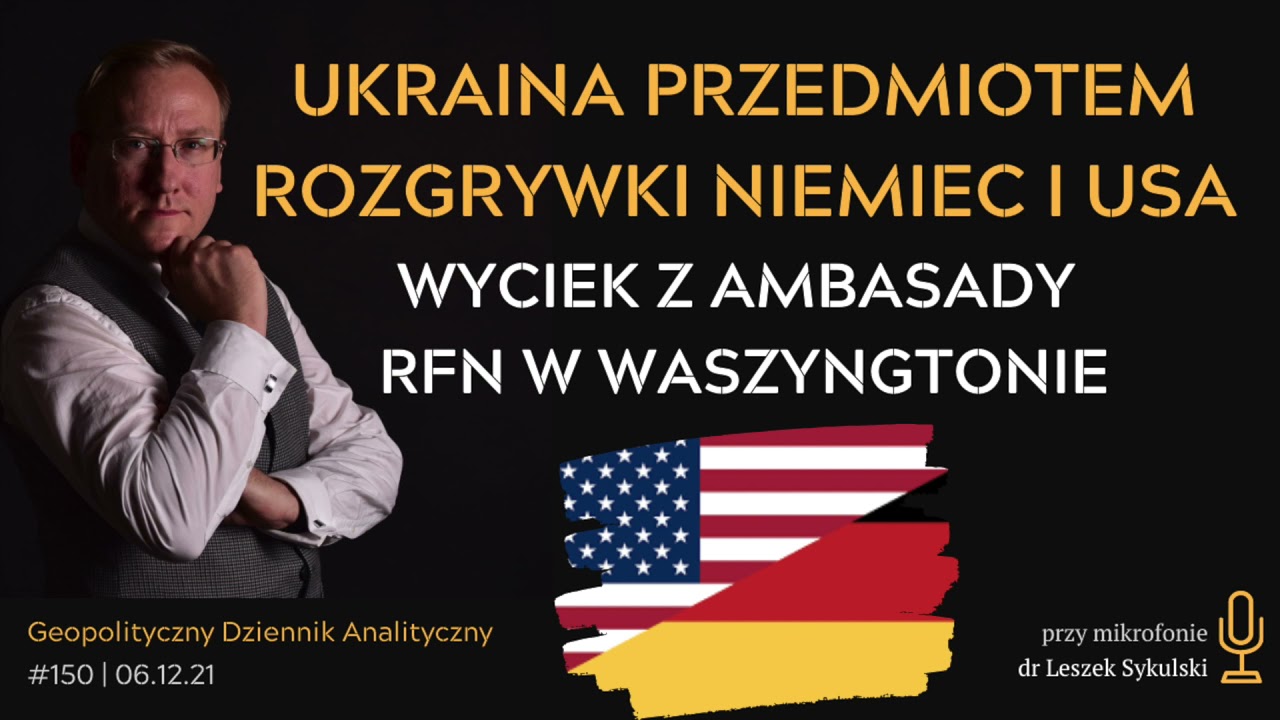 Ukraina przedmiotem rozgrywki Niemiec i USA. Wyciek z ambasady RFN w Waszyngtonie