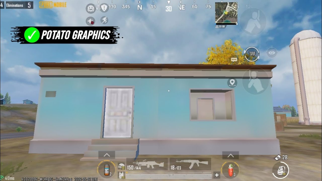 BGMI POTATO GRAPHICS CONFIG 4.4🥔100% WORKING WITH PROOF✅BGMI/PUBG 4.4